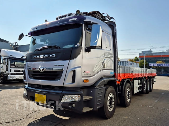 타타대우 프리마 480 앞축 카고 25톤 오토 리타더