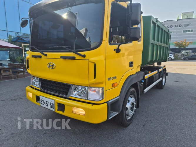 현대 메가트럭 암롤 280 5톤 수동 단바리 2