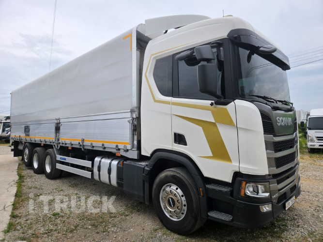 스카니아 R 450 후축 윙바디 16톤 오토