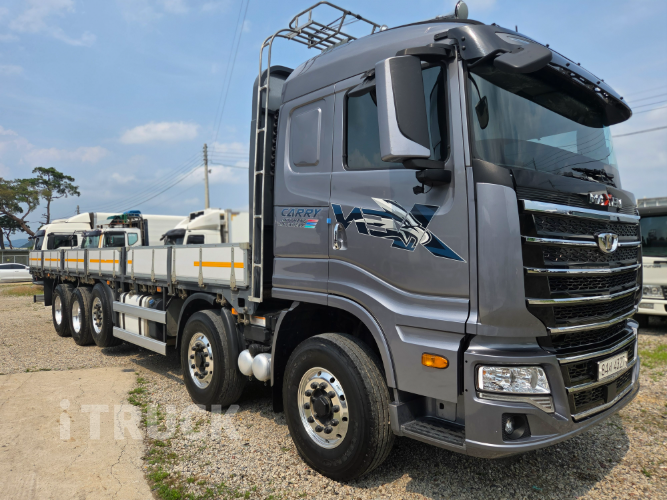 타타대우 맥쎈 570 앞축 카고 25톤 오토