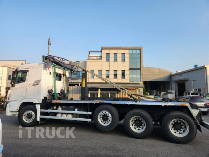 현대 엑시언트 암롤 540 24톤 오토 앞축 4