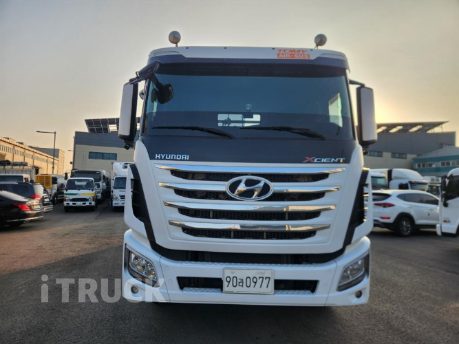 현대 엑시언트 암롤 540 24톤 오토 앞축 1