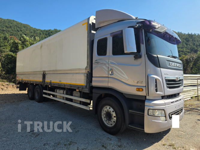 타타대우 프리마 410 십바리 윙바디 14톤 오토