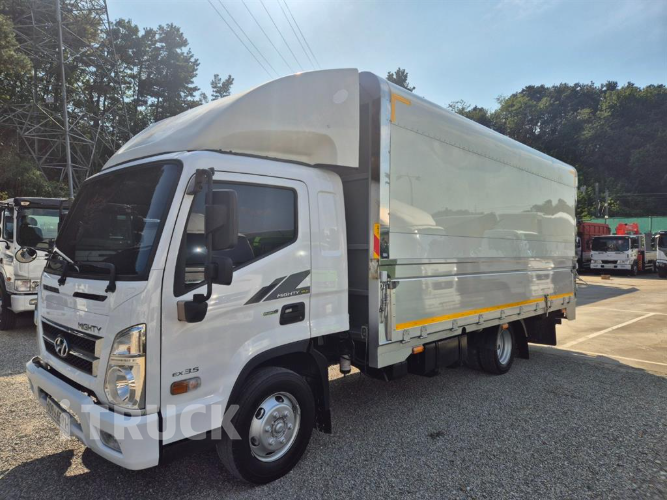 현대 올뉴마이티 3.5톤 광폭 윙바디 슈퍼캡