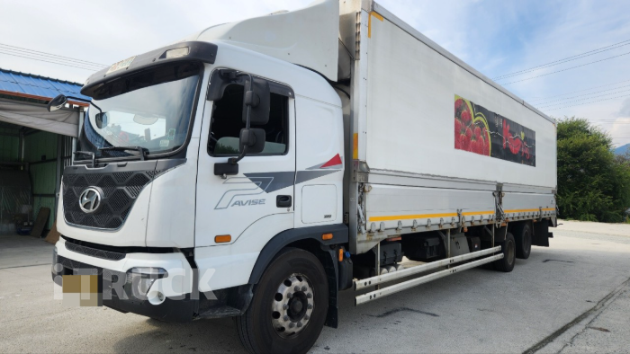 현대 파비스 325 후축 항온항습윙 9.5톤 오토