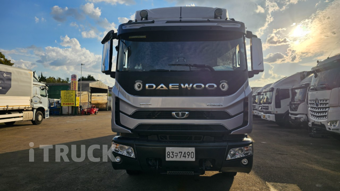 타타대우 프리마 고하중 480 앞축 윙바디 25톤 오토 리타더 1