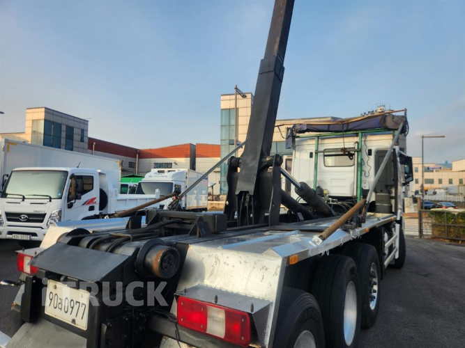 현대 엑시언트 암롤 540 24톤 오토 앞축 11