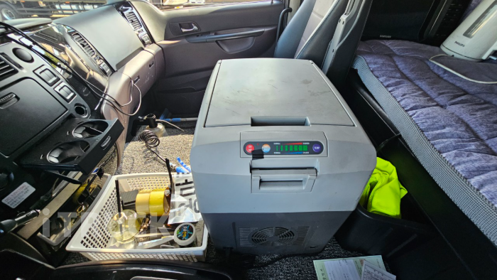 타타대우 프리마 고하중 후축 냉장윙 8.5톤 오토 14