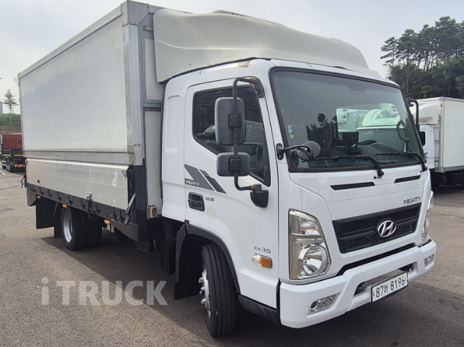 현대 올뉴마이티 3.5톤 광폭 윙바디 슈퍼캡 2