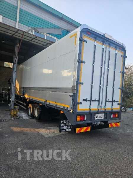 현대 메가트럭 와이드캡 300 후축 윙바디 7.5톤 수동 4