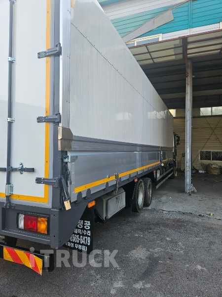 현대 메가트럭 와이드캡 300 후축 윙바디 7.5톤 수동 2