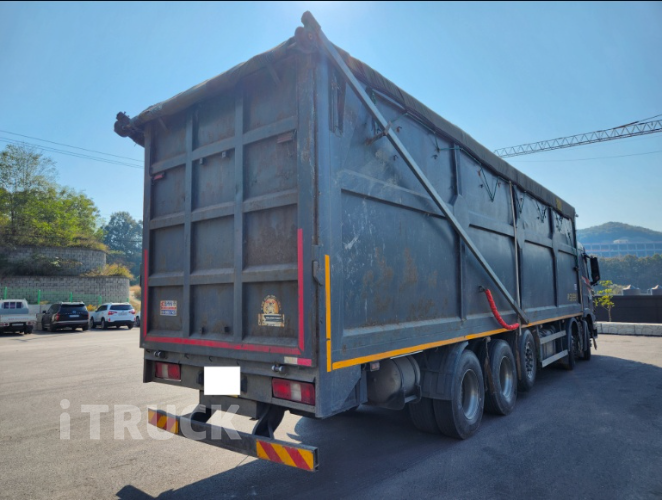 현대 우드칩 20.8톤 540 앞축 무빙워크(워킹카) 오토 3