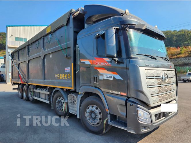 현대 우드칩 20.8톤 540 앞축 무빙워크(워킹카) 오토 1