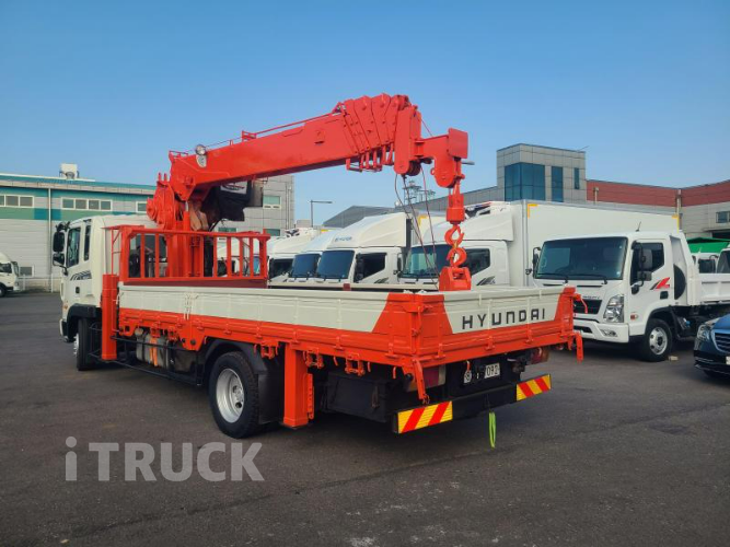 현대 카고크레인 광림2057 메가트럭 7.5톤 4