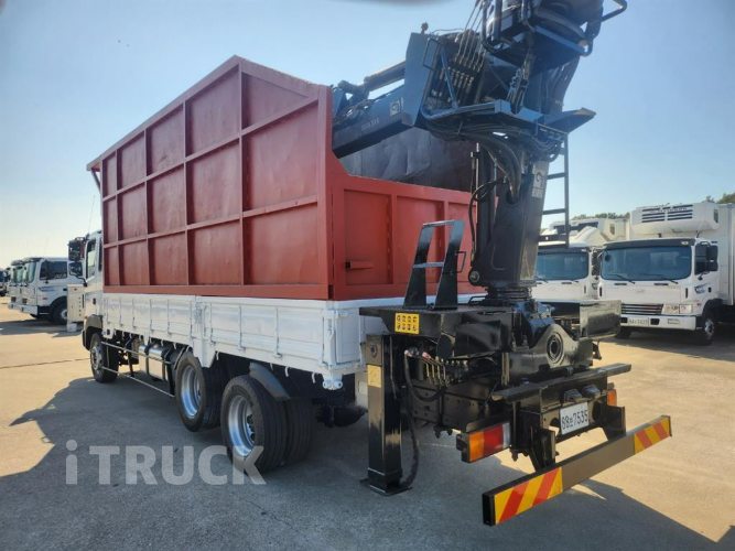 현대 메가트럭 집게차 270 4.5톤 수동 히아브1000XG 3