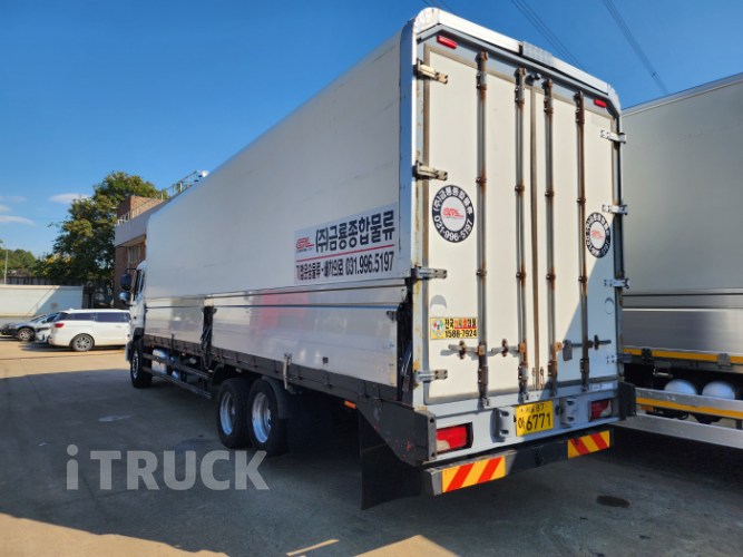 타타대우 노부스 280 후축 윙바디 7.5톤 수동 4