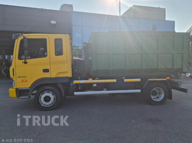 현대 메가트럭 암롤 280 5톤 수동 단바리 4