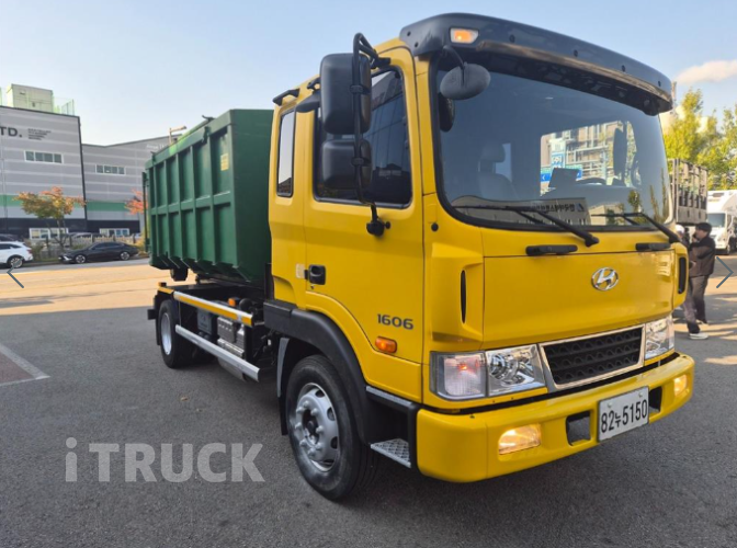 현대 메가트럭 암롤 280 5톤 수동 단바리 1