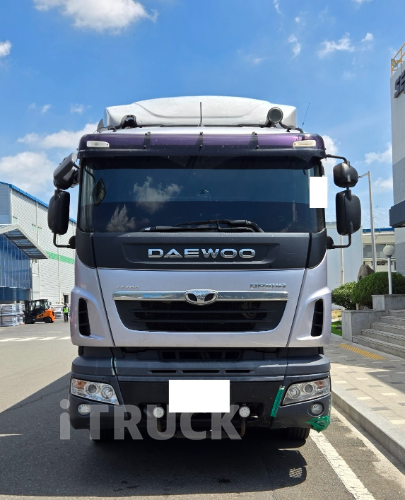 타타대우 프리마 440 앞축 상승윙바디 25톤 오토 리타더 2