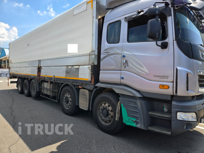 타타대우 프리마 440 앞축 상승윙바디 25톤 오토 리타더