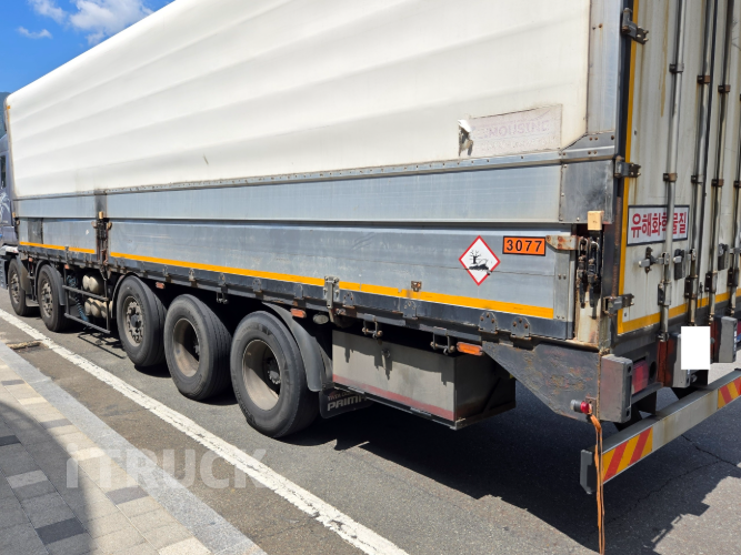 타타대우 프리마 440 앞축 상승윙바디 25톤 오토 리타더 6