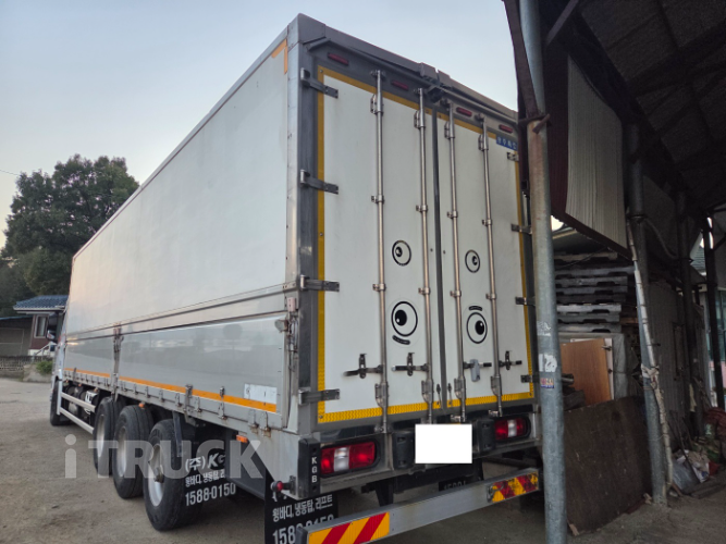 현대 엑시언트 540 후축 윙바디 16톤 오토 리타더