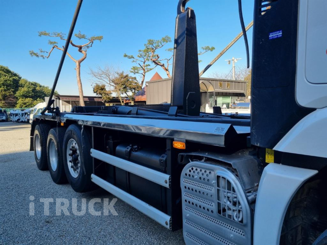 현대 엑시언트 프로 암롤 540 24톤 오토 리타더 앞축 4