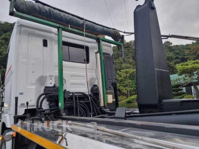 현대 엑시언트 프로 암롤 540 24톤 오토 리타더 앞축 5