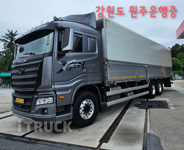 타타대우 맥쎈 480 십바리 윙바디 14톤 오토