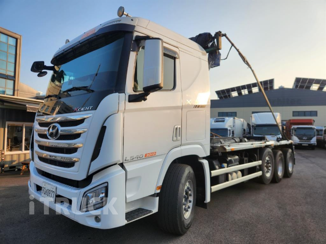 현대 엑시언트 암롤 540 24톤 오토 리타더 앞축 0