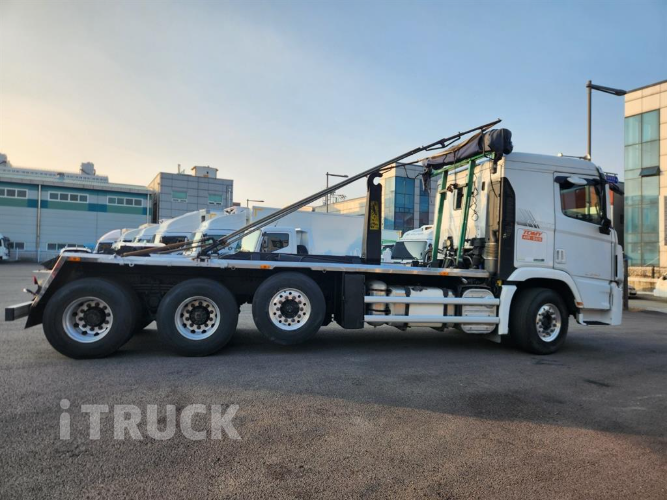 현대 엑시언트 암롤 540 24톤 오토 리타더 앞축 3