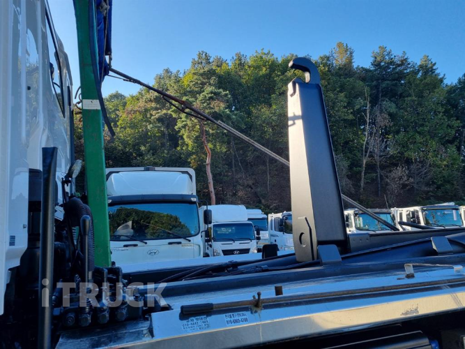 현대 엑시언트 암롤 540 24톤 오토 리타더 앞축 5