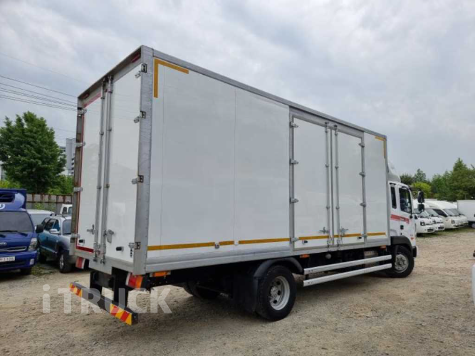 현대 메가트럭 280 단바리 익스하이탑 4.5톤 수동 5