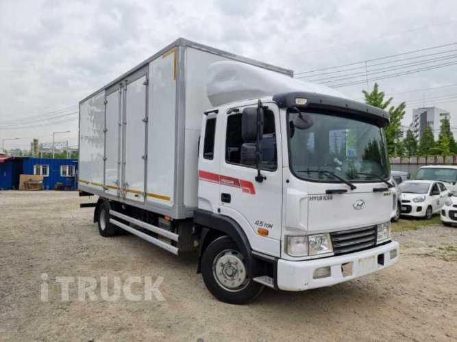현대 메가트럭 280 단바리 익스하이탑 4.5톤 수동 2