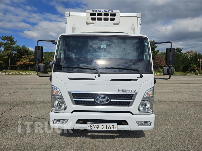 현대 올뉴마이티 3.5톤 광폭 냉동탑 4