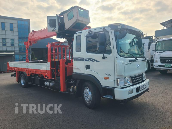 현대 카고크레인 없음(순정) 메가트럭 7.5톤 2