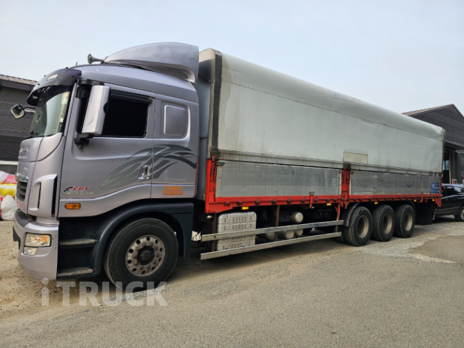 타타대우 프리마 420 후축 윙바디 17톤 오토