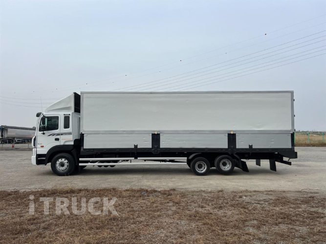 현대 메가트럭 와이드캡 280 후축 윙바디 4.5톤 수동 2