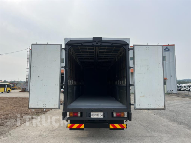 현대 메가트럭 와이드캡 280 후축 윙바디 4.5톤 수동 6