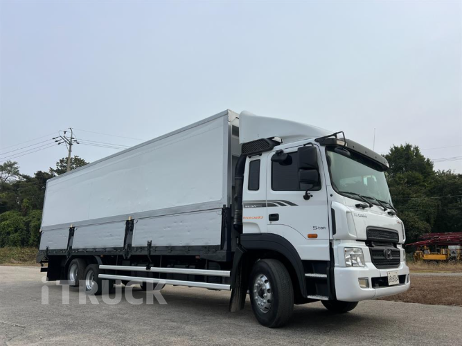 현대 메가트럭 와이드캡 280 후축 윙바디 4.5톤 수동 1