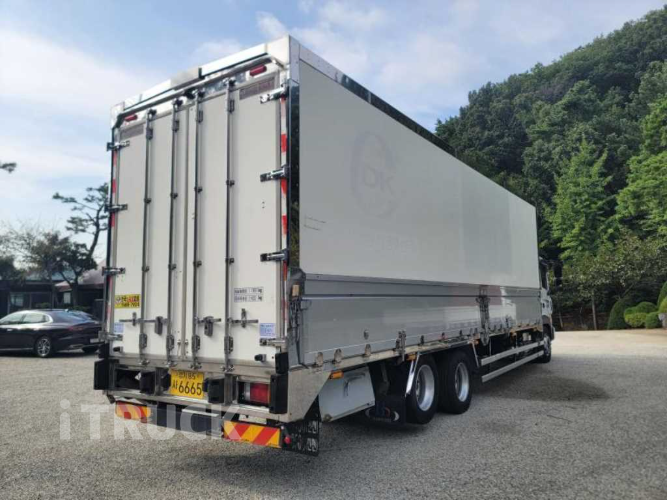 현대 메가트럭 280 후축 냉동윙 4.5톤 오토 7