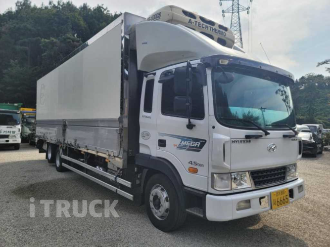 현대 메가트럭 280 후축 냉동윙 4.5톤 오토 2