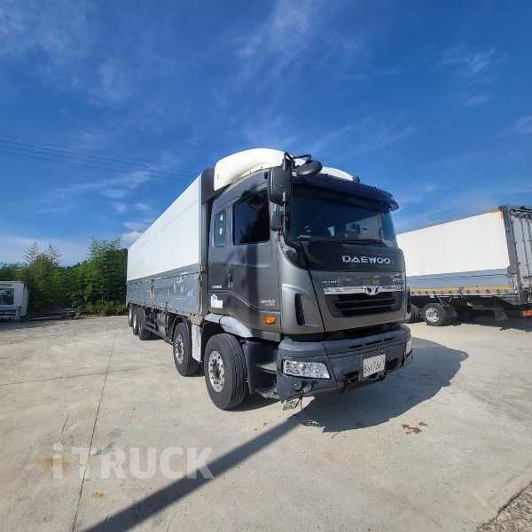 타타대우 프리마 440 후축 상승윙바디 24톤 오토 2