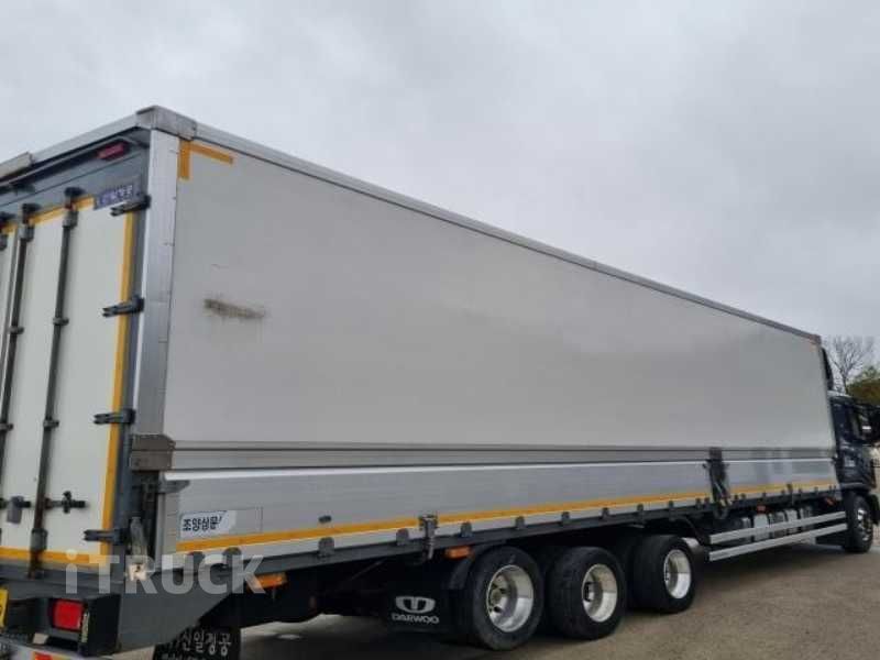 타타대우 프리마 320 후축 냉장윙 9.5톤 수동 7