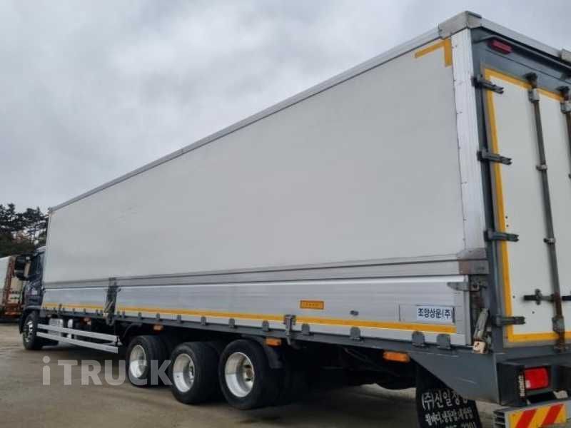 타타대우 프리마 320 후축 냉장윙 9.5톤 수동 8