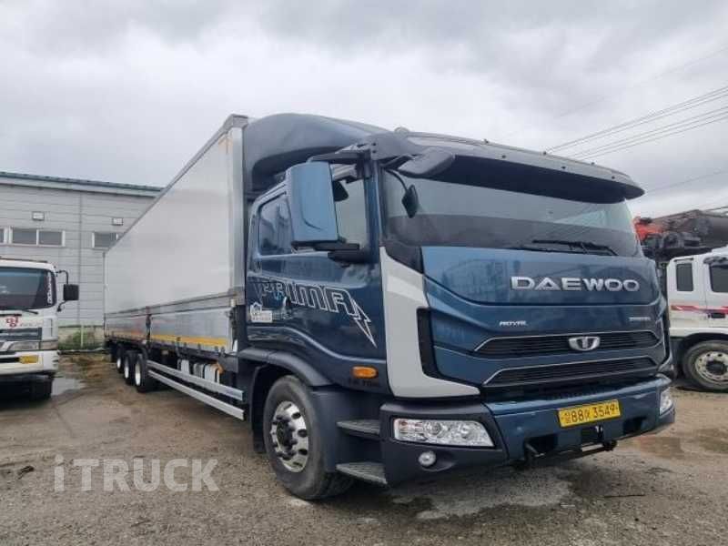 타타대우 프리마 320 후축 냉장윙 9.5톤 수동 4