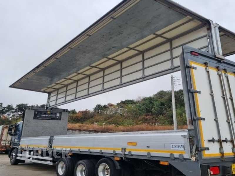 타타대우 프리마 320 후축 냉장윙 9.5톤 수동 6