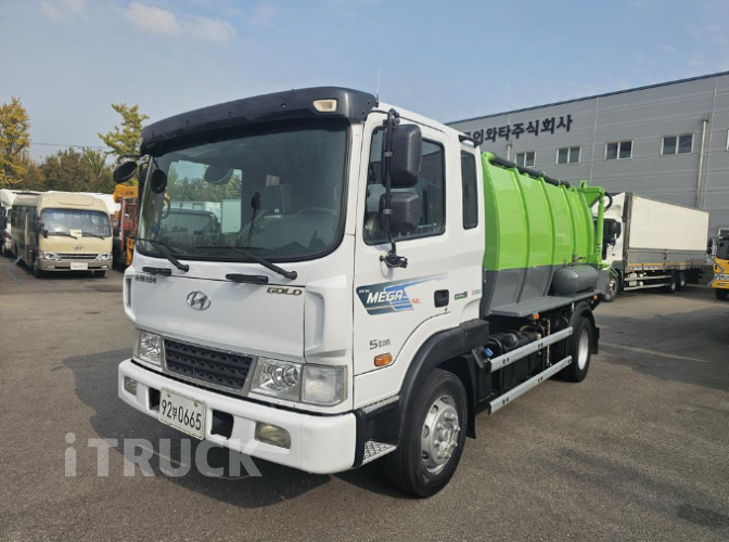 현대 음식물차 메가트럭 5톤