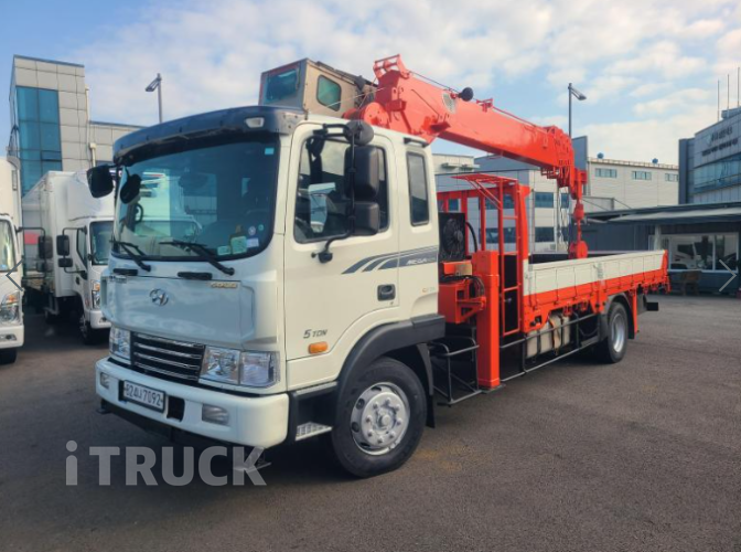 현대 카고크레인 광림 메가트럭 5톤 0