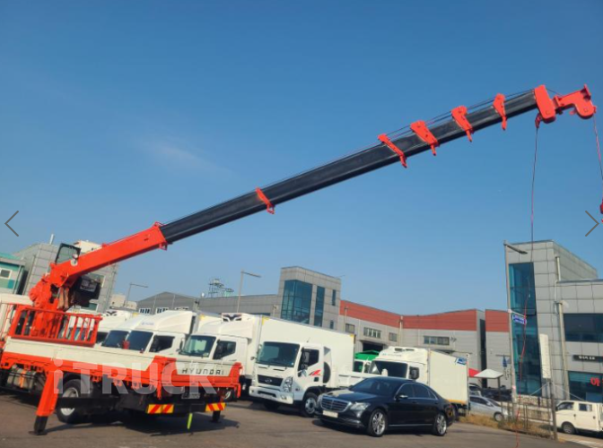 현대 카고크레인 광림 메가트럭 5톤 8